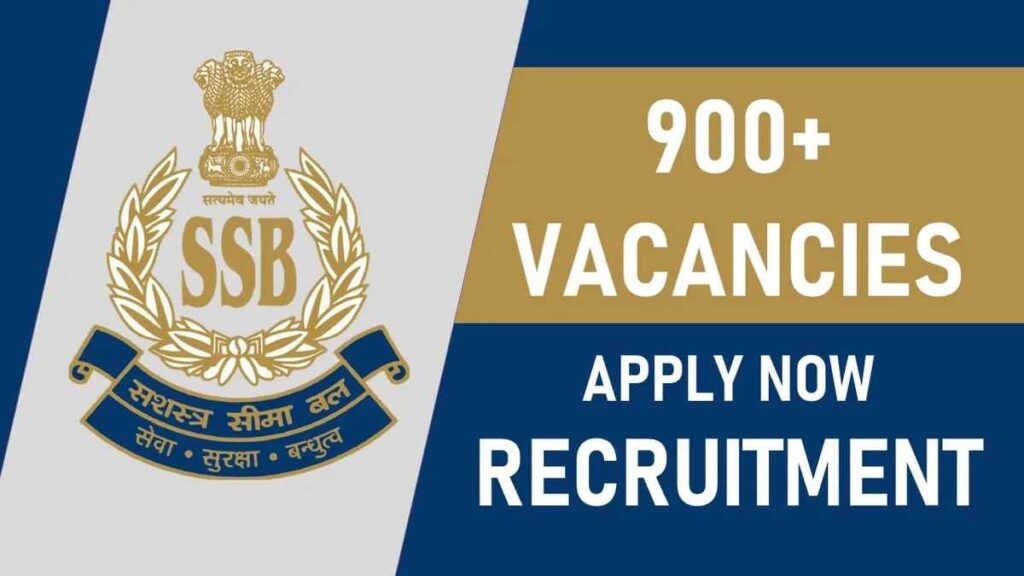 SSB Various Post Recruitment Online Form 2023