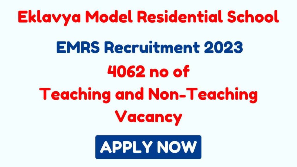 EMRS Previous Year Question Papers Download PDF